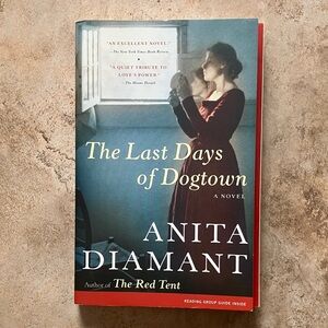 The Last Days of Dogtown by Anita Diamant novel paperback historical fiction